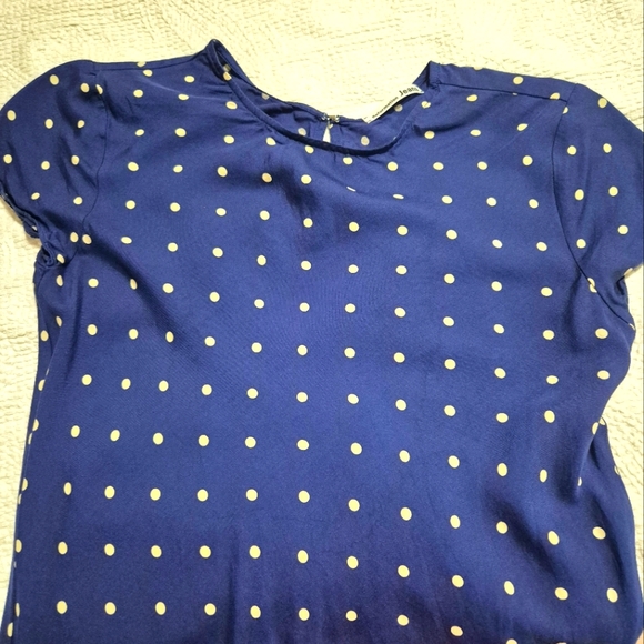 Reformation Blue Maxi Dress with Puff Cap Sleeves..SIZE:XS - Picture 16 of 16